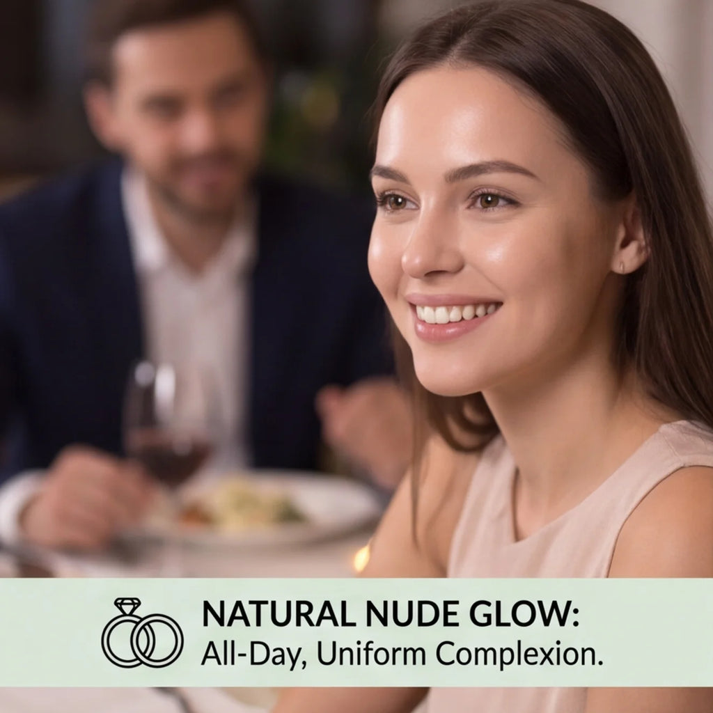 1set Tlm Foundation and Blush Foundation, Naturally Tinted Liquid Foundation, Long-Lasting and Moisturizing, Waterproof and Sweat-Resistant - AliExpress 66