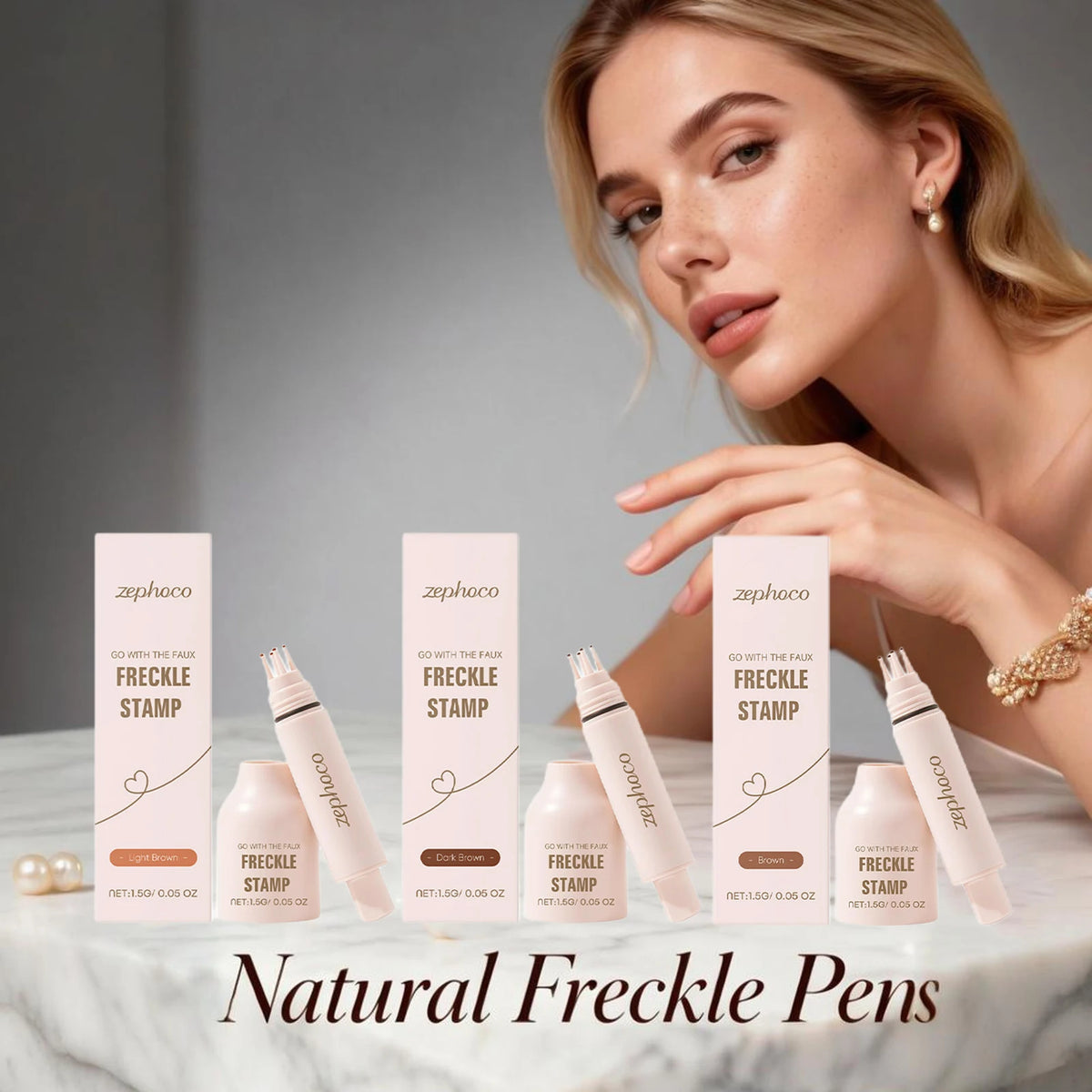 Long-Lasting Waterproof Natural Freckle Pen Quick-Dry Dark Brown / Brown /Light Brown Freckle Stamp Even Color Face Makeup - AliExpress 66