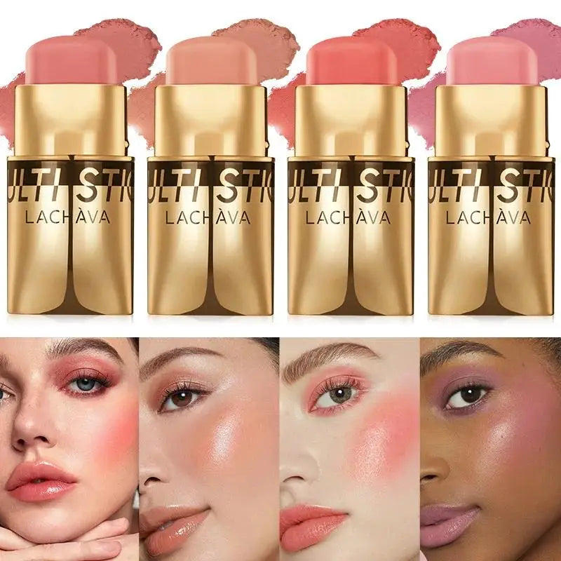3 in 1 Waterproof Blush Stick For Lips Face Eyes Natural Brightening Makeup Multi Use Beauty Creamy Long Lasting - AliExpress 66