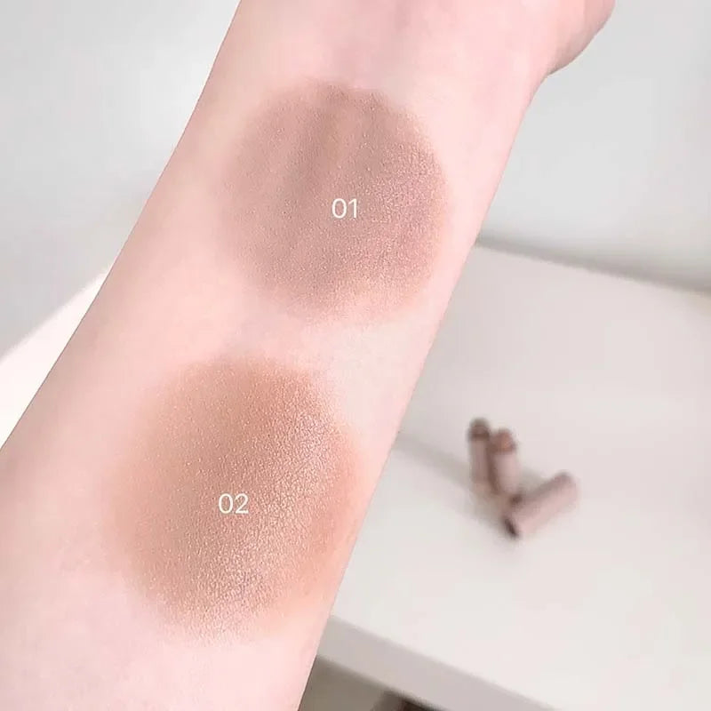 Moisturizing Silky Three-dimensional Contour Stick Lasting Natural Matte Single Color Suitable for Nose Shadow Makeup Contour