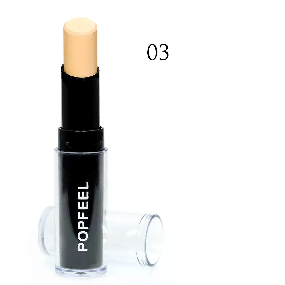 POPFEEL 3D Shimmer Contour Highlighter Cream Concealer Stick Multi-purpose Face Brightening Shading Makeup Cosmetic
