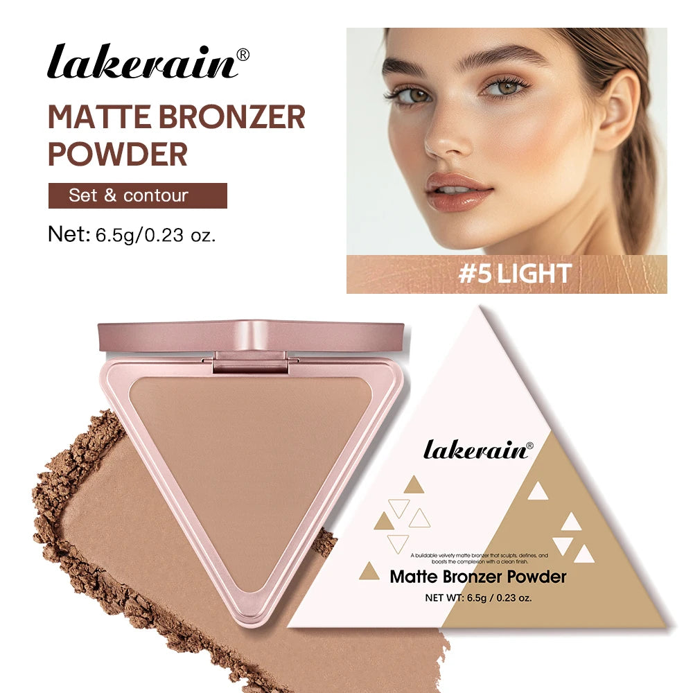 Matte Bronzer for Face Contour Long Wearing
