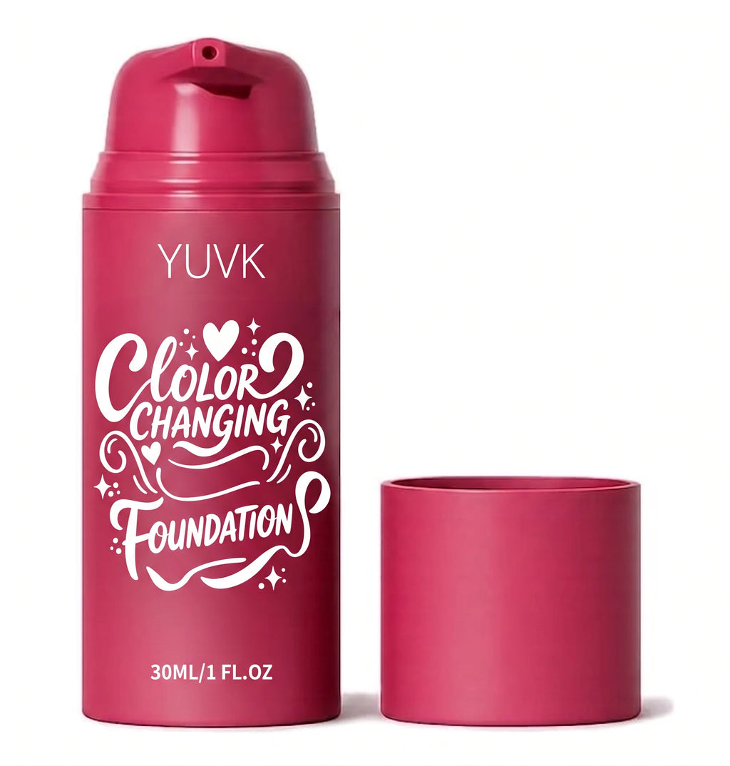 YUVK Light Hydrating Skin Fit Tone Up Cream Long Wear No Floating Powder 30ML