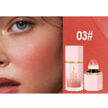 TVLV Water Light 6 Colours Velvet Liquid Blush Sponge Head Blusher Natural Lasting Brighten Facial Contour Blush Tint Makeup