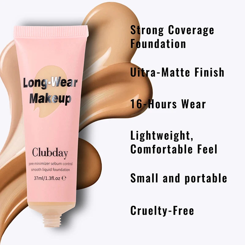 High Coverage Liquid Foundation BB Cream Primer Waterproof Lasting Concealer Corrector Base Facial Korean Makeup Women Cosmetics - AliExpress 66