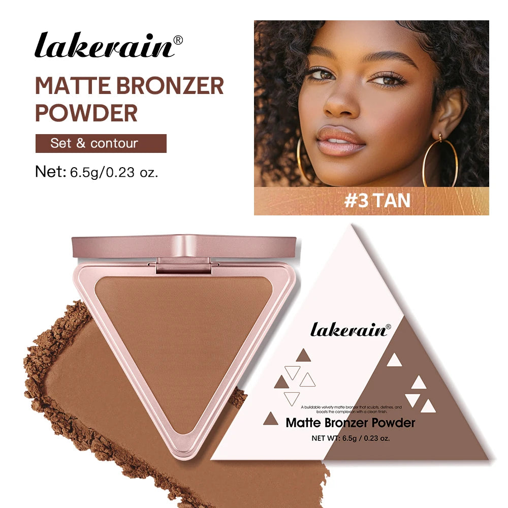 Matte Bronzer for Face Contour Long Wearing