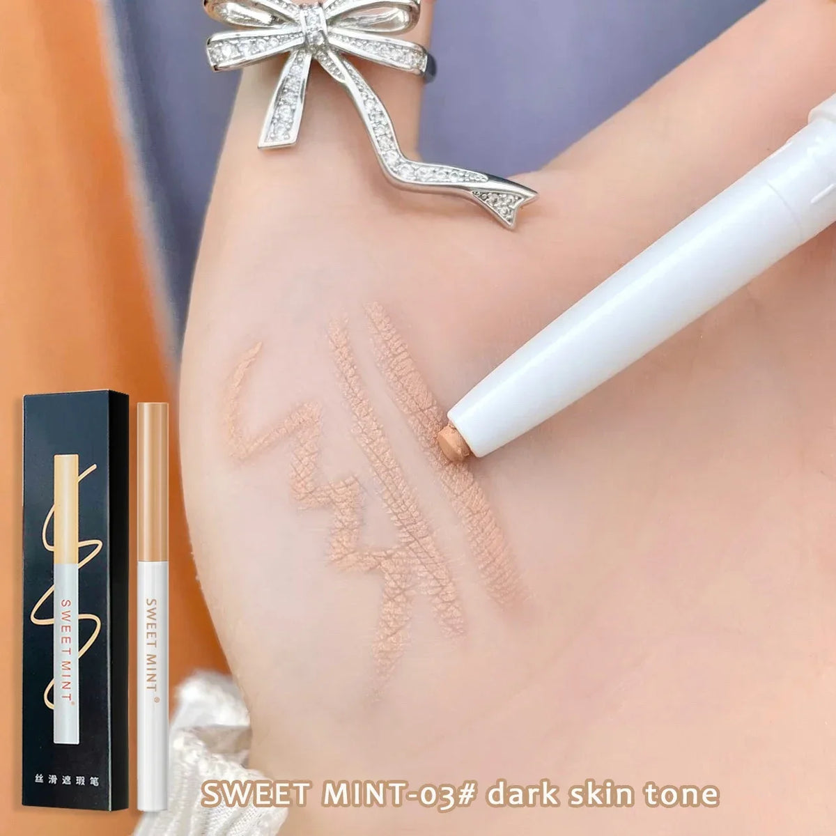 Full Cover Concealer Stick Pencil Conceal Spot Blemish Cream Foundation Waterproof Double-ended Contour Makeup Tool Cosmetic - AliExpress 66