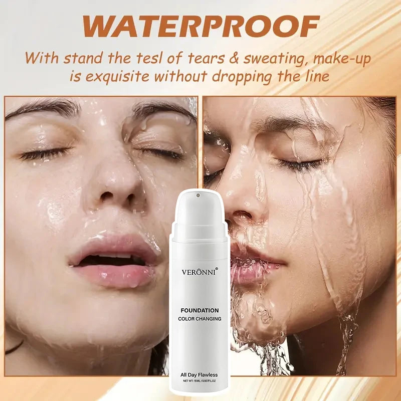 Color Changing Foundation ¨C Temperature Adaptive Liquid Makeup, Water-Resistant Hydrating Formula, Natural Skin-Like Finish - AliExpress 66