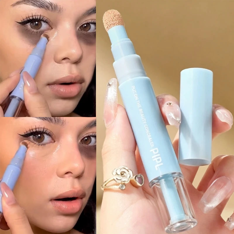 Soft Plush Head Concealer Pen Sticks Conceal Spot Blemish Cream Even Skin Tone Brightening Oil Control Face Contouring Makeup - AliExpress 66