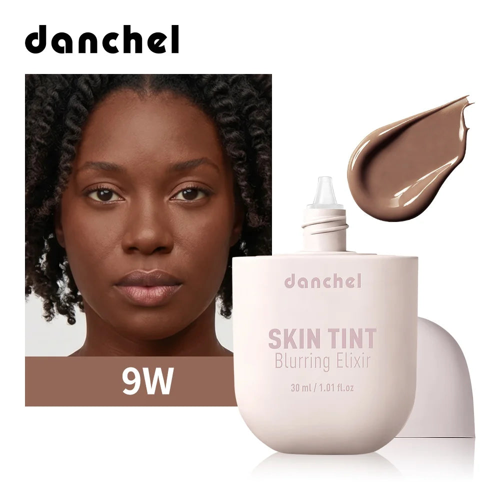 Skin Tint Blurring Elixir Even Skin Tone 12h Long-lasting Natural Finish Hide Pores Fine Lines Lightweight Breathable Skin Tint