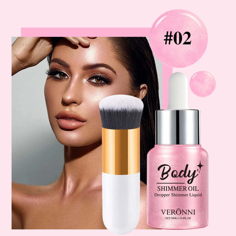 3 Colors Shimmer Liquid Highlighter Long-lasting Face Body Brightening Liquid Glitter Music Festival Party Makeup Accessories - AliExpress 66