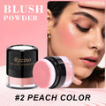 Blush Puff,Naturally Saturated and Buildable,Long-lasting Waterproof Natural Blush,Brightening Complexion,Effortless Application