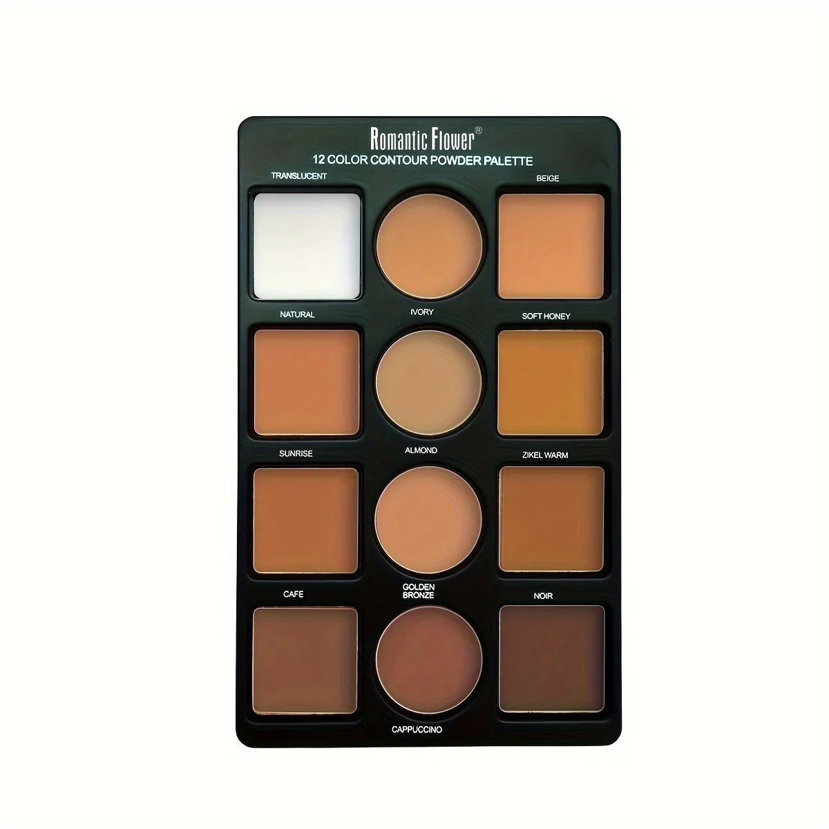 12 Colors Matte 3D Contour Pressed Powder Repair Tray Concealer Highlight Brighten Women Cosmetics Beauty Makeup - AliExpress 66