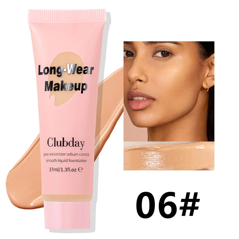 High Coverage Liquid Foundation BB Cream Primer Waterproof Lasting Concealer Corrector Base Facial Korean Makeup Women Cosmetics - AliExpress 66