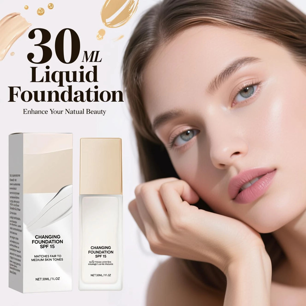 Hydrating Color-Adjusting Foundation SPF 15 30ml - Natural Coverage for Fair to Medium Skin, Lightweight with Hyaluronic Acid. - AliExpress 66