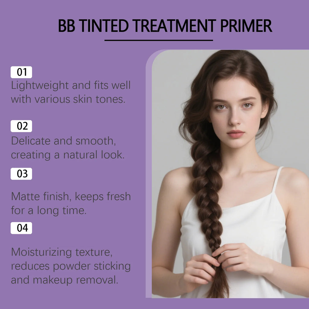 BB Cream Long Lasting Pore Tinted Moisturizer Makeup Isolation Waterproof Sweatproof Balance Oil Shine Facial Primer Foundation - AliExpress 66