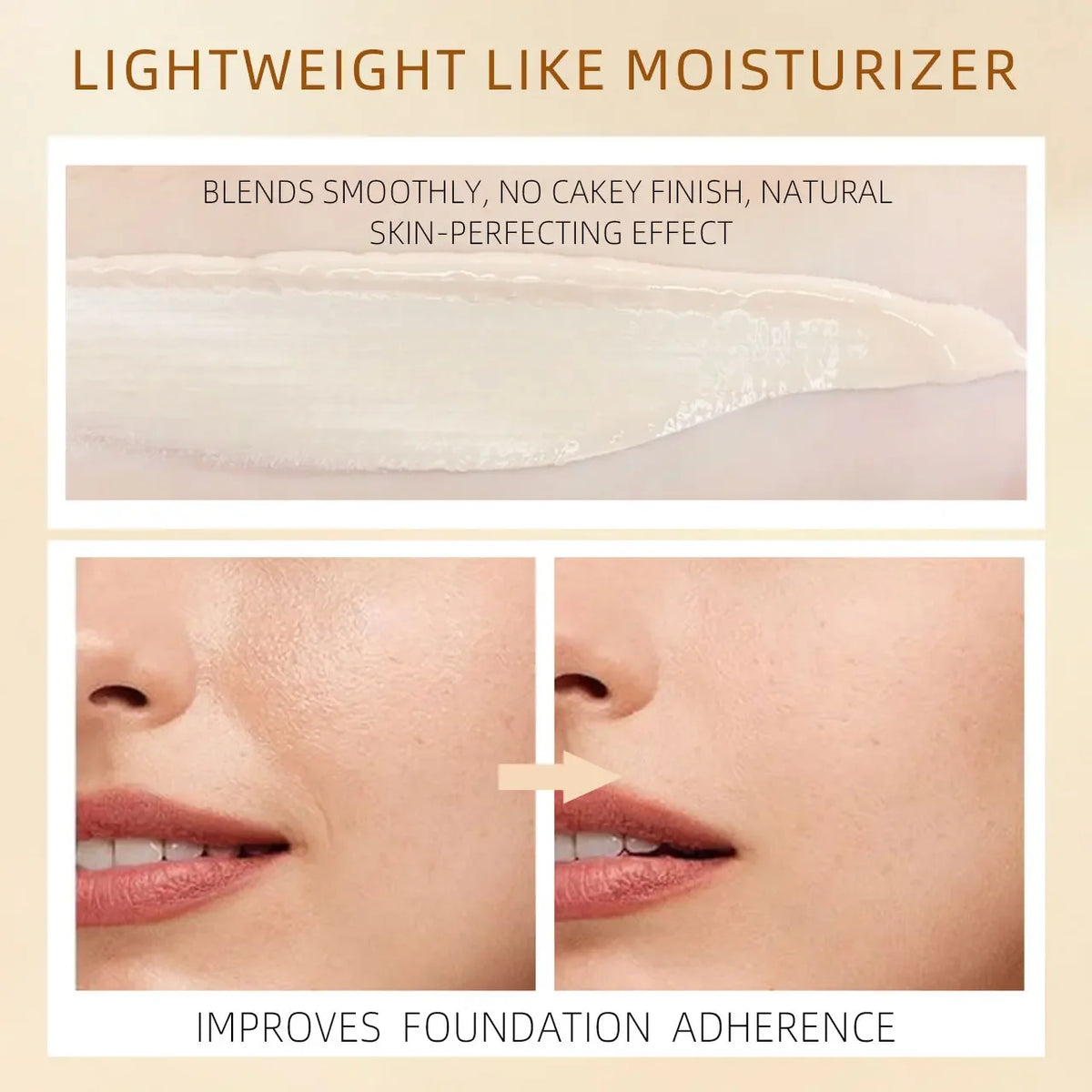KATELYN Hydrating Tone-up Cream Longlasting Waterproof Bare Face Cream Brightening Primer Makeup Base Foundation Primer
