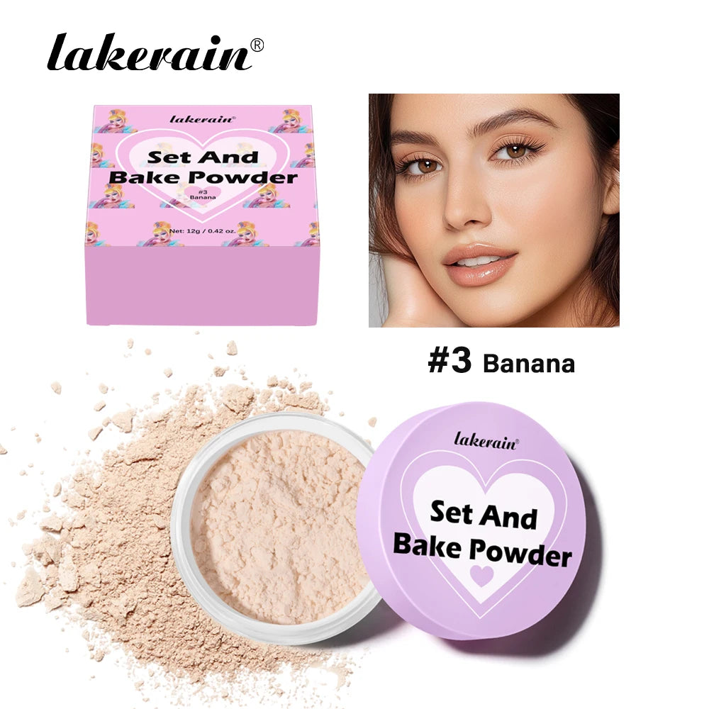 Setting Powder Waterproof Sweat Resistant And Oil Resistant Makeup Powder Setting Powder Natural And Long-lasting Matte Finish - AliExpress 66