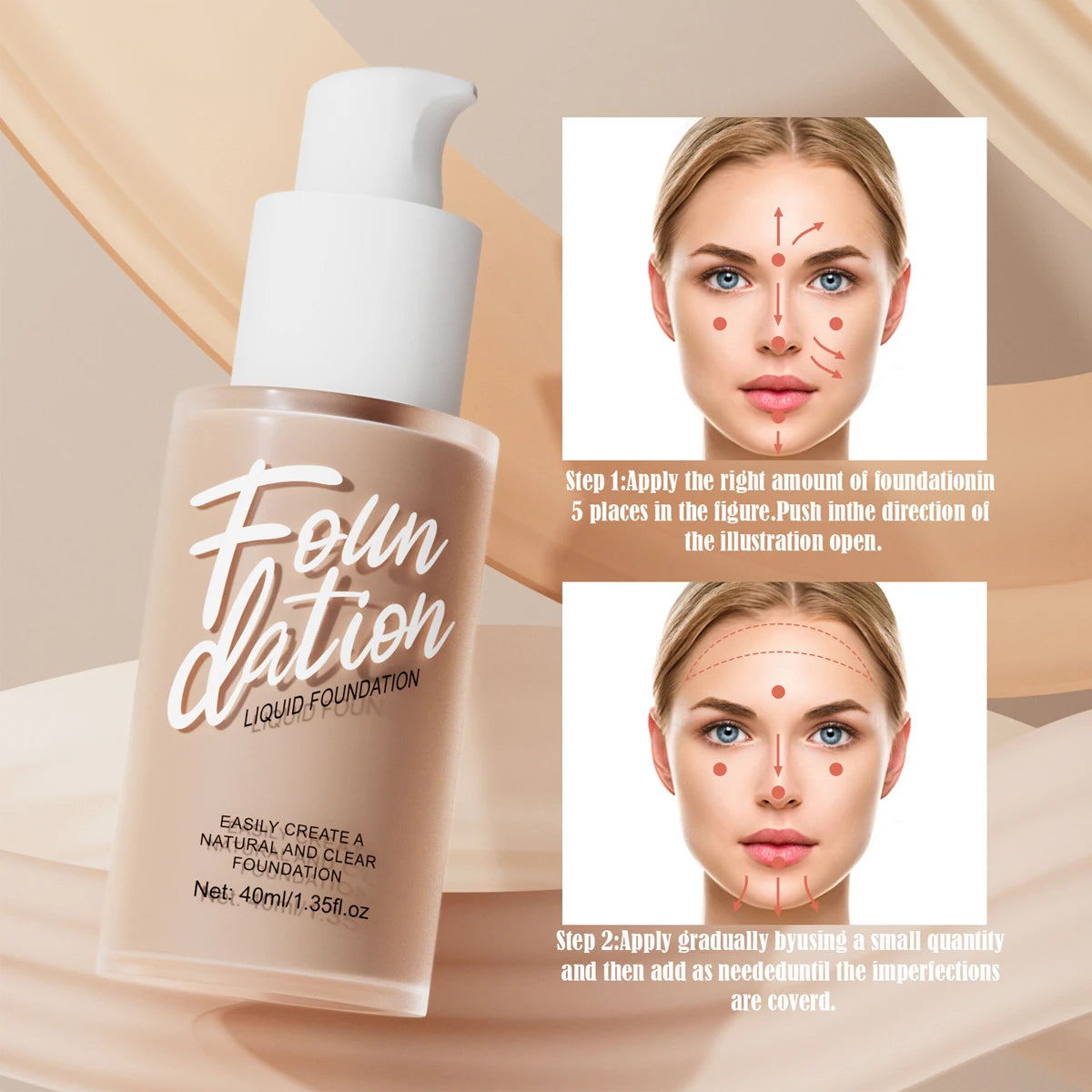 Waterproof Matte Liquid Foundation Provides Strong Coverage for Dark Circles Brightens and Evens Skin Tone and Doesn T Cake - AliExpress 66
