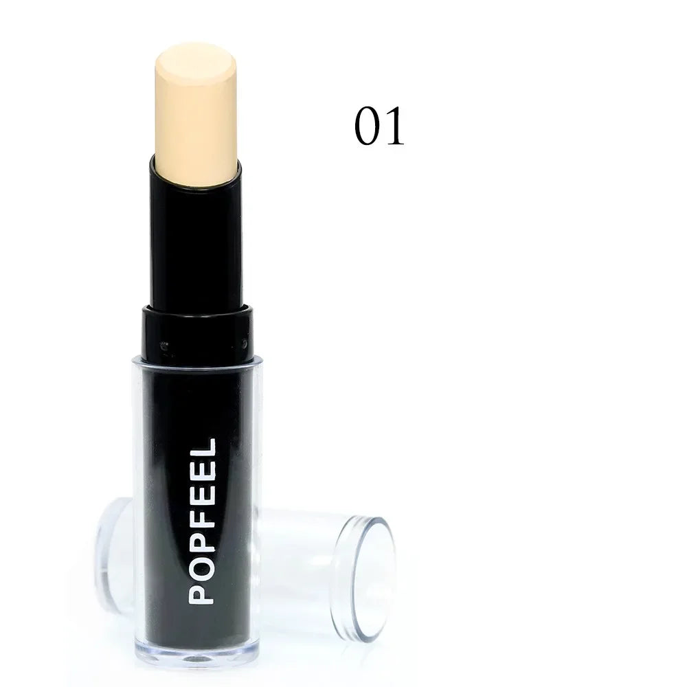 POPFEEL 3D Shimmer Contour Highlighter Cream Concealer Stick Multi-purpose Face Brightening Shading Makeup Cosmetic