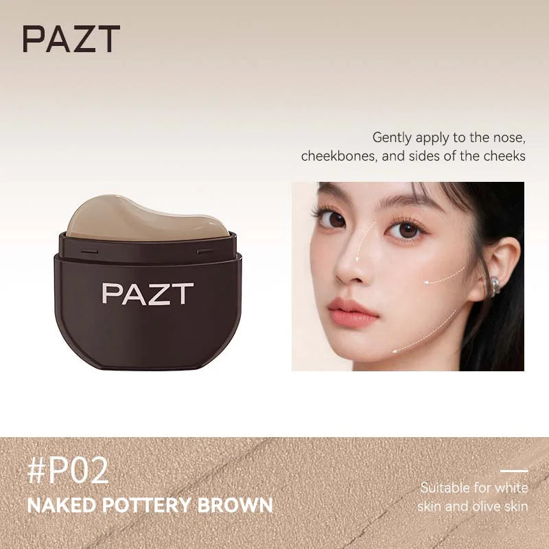 Facial contouring brush, with vivid and natural color, simple contouring, and hairline correction - AliExpress 66