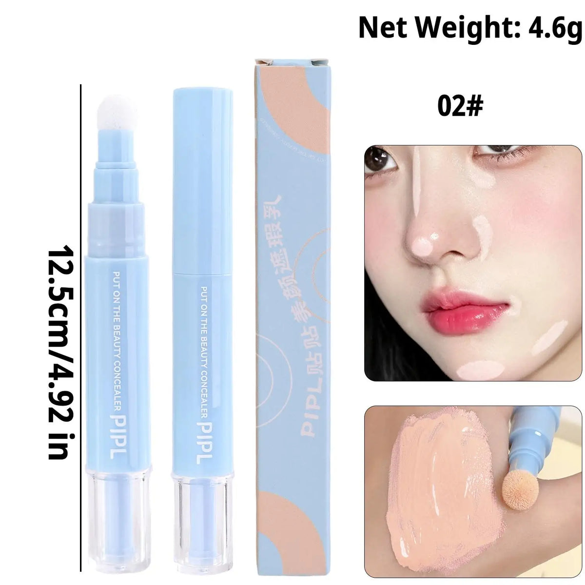 Soft Plush Head Concealer Pen Sticks Conceal Spot Blemish Cream Even Skin Tone Brightening Oil Control Face Contouring Makeup - AliExpress 66