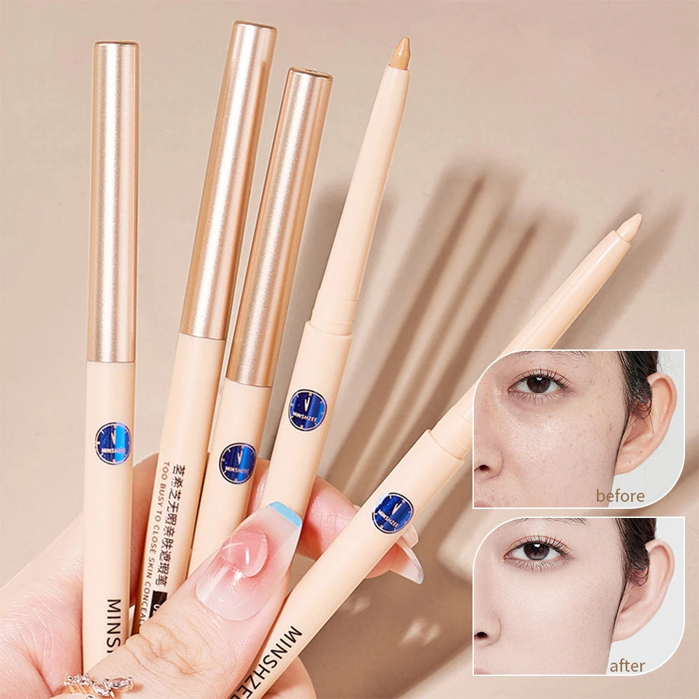 Matte Concealer Pen Full Coverage Face Acne Marks Foundation Cream Lasting Waterproof Moisturizing Eyebrow Lip Contouring Makeup - AliExpress 66