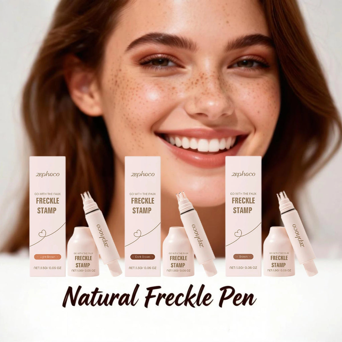 Long-Lasting Waterproof Natural Freckle Pen Quick-Dry Dark Brown / Brown /Light Brown Freckle Stamp Even Color Face Makeup - AliExpress 66