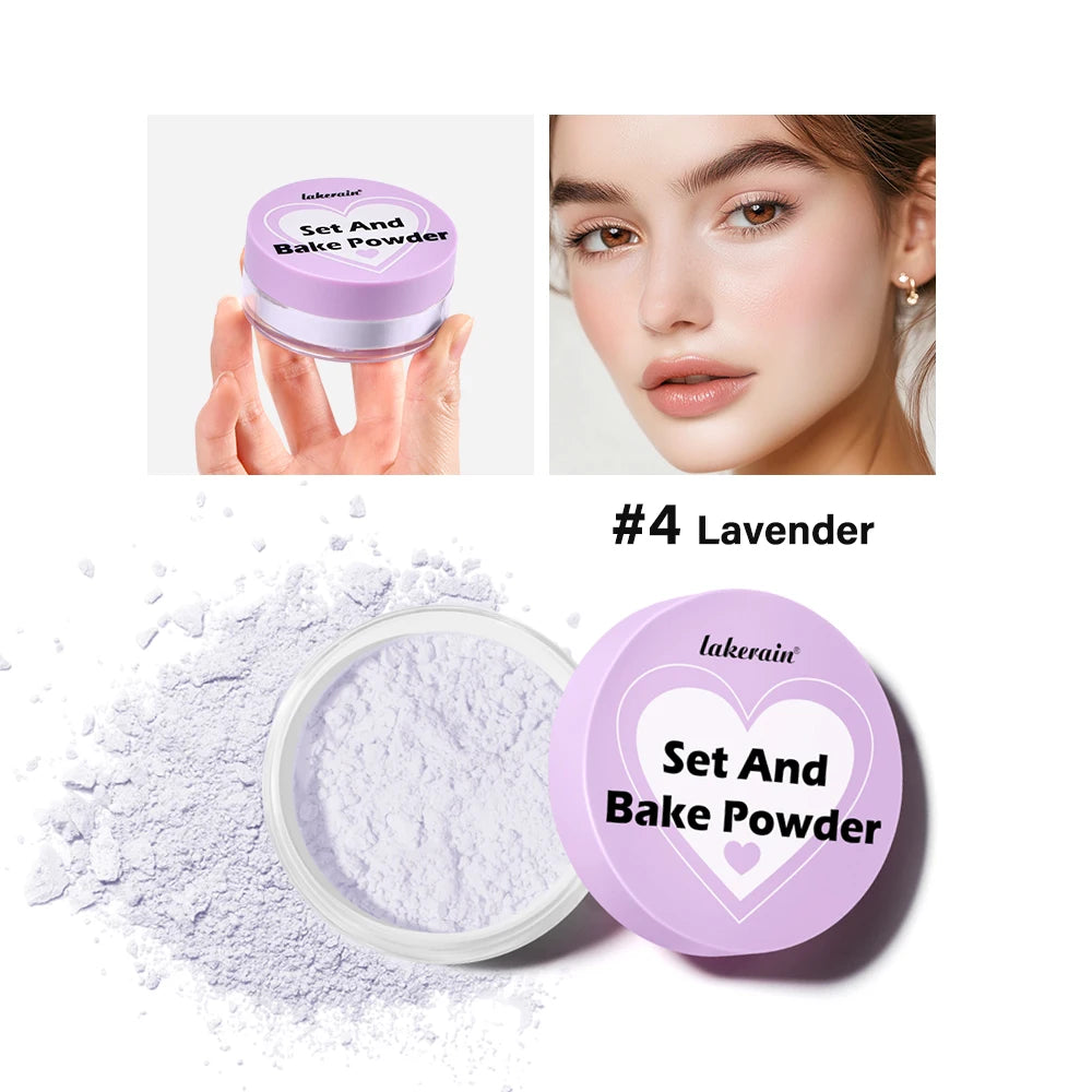 Lakerain Delicate Setting Powder Lasting Without Shedding Makeup Control Oil Locking Moisture Create Zero Pore Base Makeup - AliExpress 66