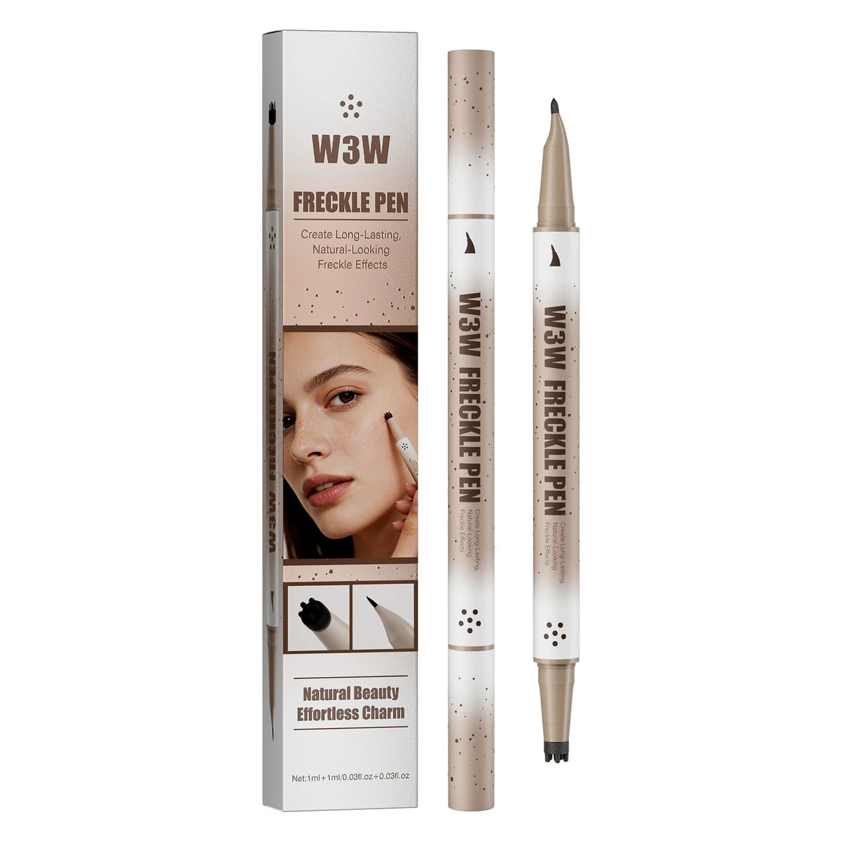 Waterproof Freckle Stamp Pen, Natural Lifelike Fake Freckle Pen, Long-Lasting Quick-Drying Smudge-Proof Makeup Pen - AliExpress 66
