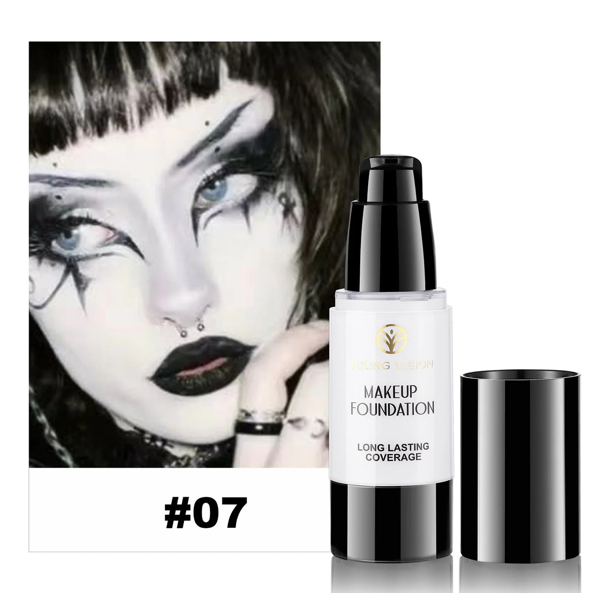Long-Lasting Waterproof Liquid Foundation with Oil Control & Moisturizing, High Coverage Sweat-Resistant Concealer for Women, - AliExpress 66