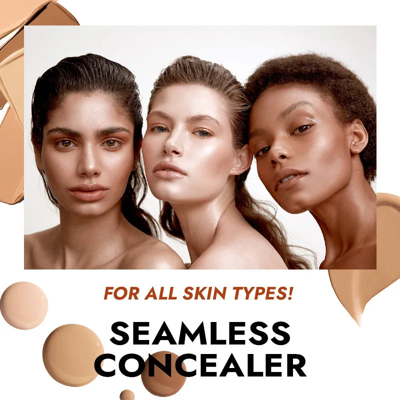 MISS ROSE 40ml Natural Nude Liquid Foundation Sweatproof Concealer Cream Daily Facial Makeup Cosmetics - AliExpress 66