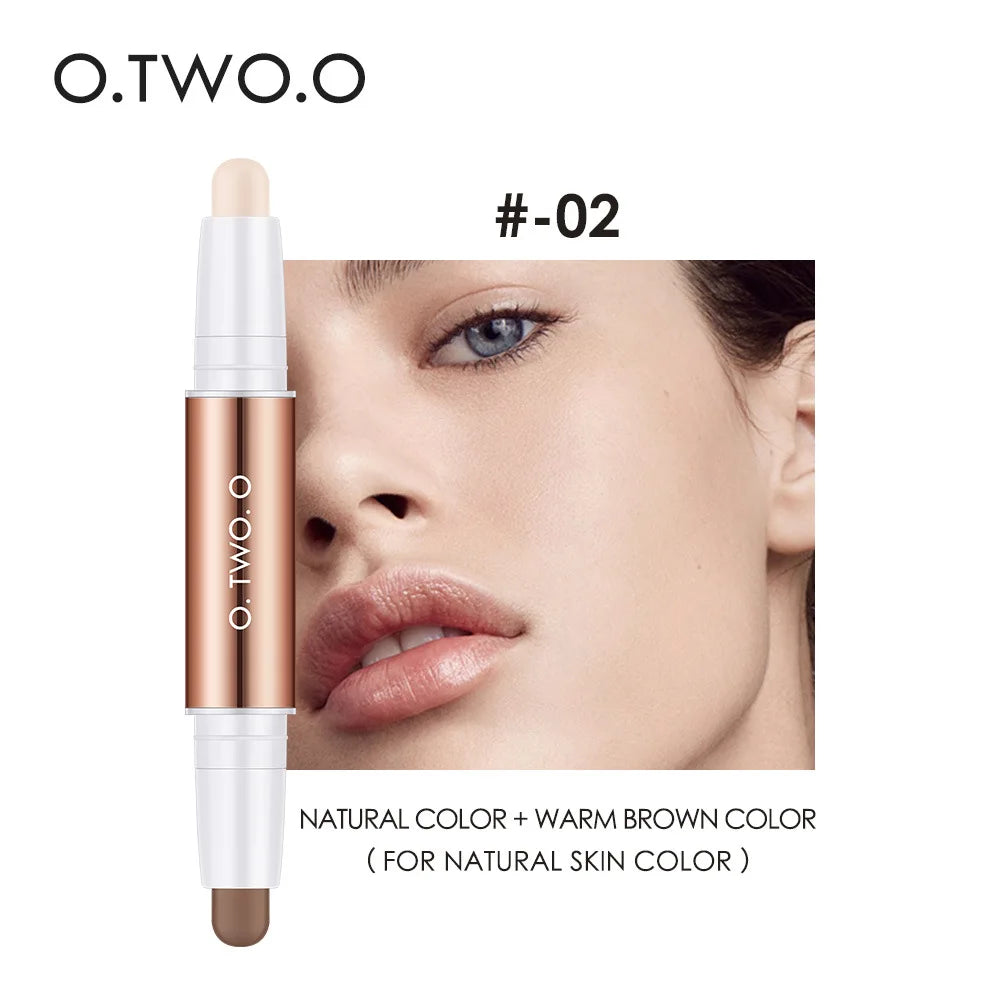 Wholesale O.TWO.O Contour Stick Double Head Contour Pen Waterproof Matte Finish Highlighters Shadow Contouring Pencil - AliExpress 66