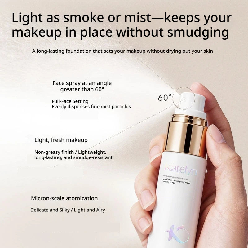 Face Makeup Setting Spray: Professional Long-Lasting Makeup Fixing Spray for Photoshoots and Weddings, 30ml