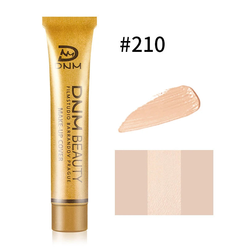 Gold Tube Full Coverage Concealer,Face High Coverage Foundation Cream For Dark Circles Tattoos Freckles Redness,Even Skin Tone - AliExpress 66