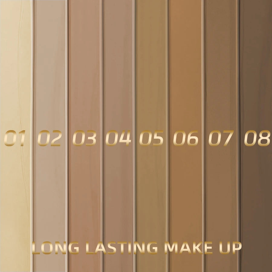 8 Color Face Foundation Cream Oil-Control Waterproof Natural BB Cream Lasting Concealer Liquid Full Coverage Matte Base Makeup - AliExpress 66
