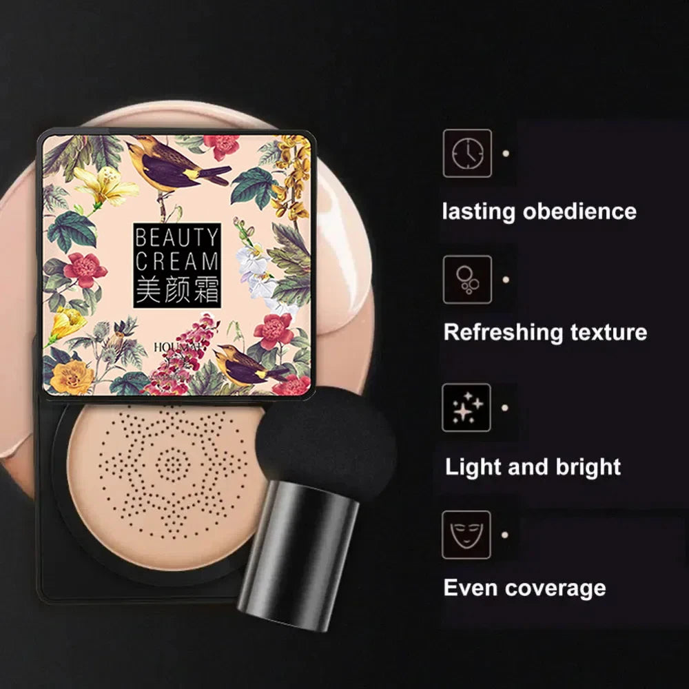 CC Cream Magic Foundation Mushroom Head Air Cushion Face Concealer Waterproof Moisturizing Long Lasting BB Cream Base Makeup - AliExpress 66