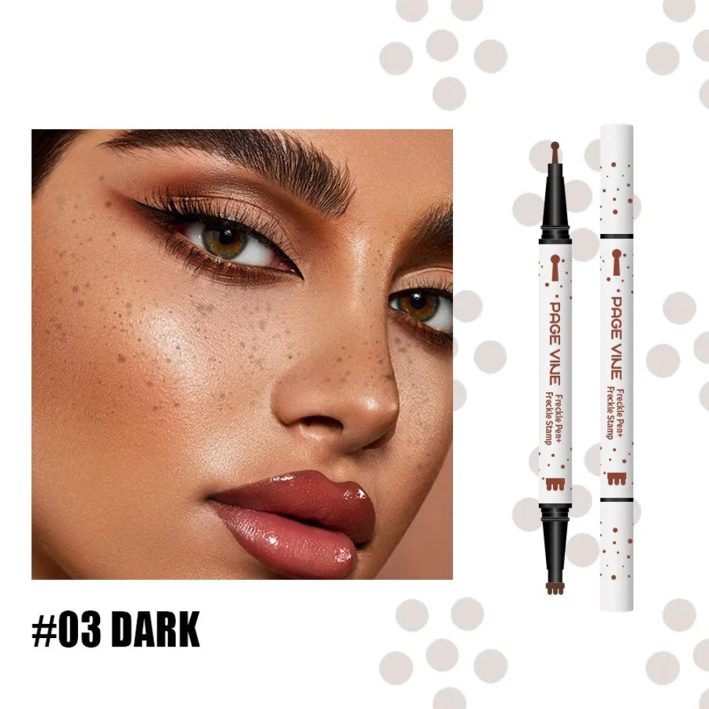 Dot Waterproof Fake Freckles Pen Lifelike Long Lasting Spot Pen Quick-Drying Makeup Tool Face - AliExpress 66