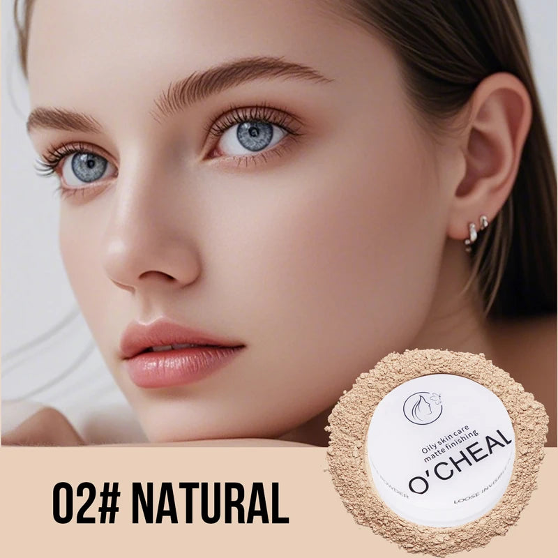 O'CHEAL Loose Invisible Powder Oil Control Waterproof Soft-focus Skin Smoothing Lightweight luminous Long-lasting Powder Makeup - AliExpress 66