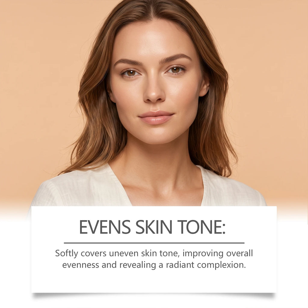 3-In-1 CC Tinted Serum Cream Even Skin Tone Natural Coverage Daily Beauty Cosmetic Product Lightweight Skin Balance Makeup Base