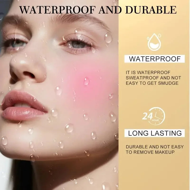 Gradient Color Changing Blush Cream Waterproof Liquid Blusher Smooth Contour Face Makeup Long Lasting Cosmetics - AliExpress 66
