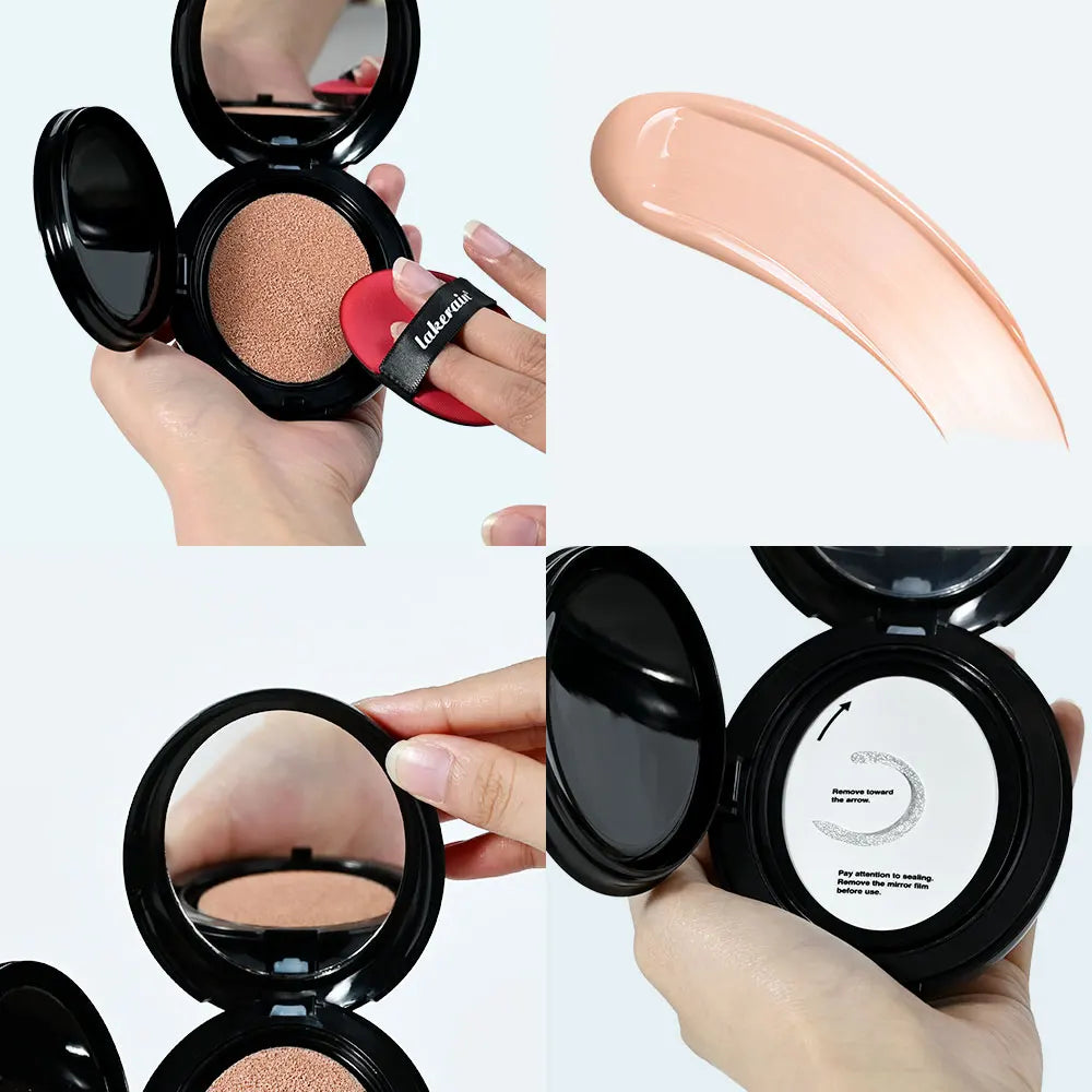 Base Korean Makeuo Cushion Foundation Long Lasting High Coverage Foundations CC Cream Sunscreen BB Cushion Make Up Beauty - AliExpress 66
