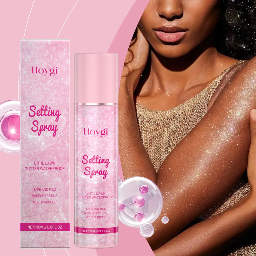 Hoygi Flash Setting Spray Oil Control Waterproof Sweat Proof Long-Lasting Base Makeup for Body Charming Face Fixer Make up Spray - AliExpress 66