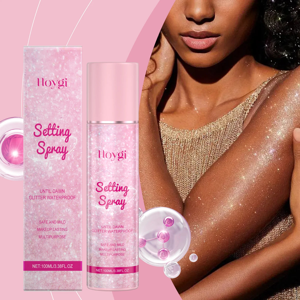 Hoygi Flash Setting Spray Oil Control Waterproof Sweat Proof Long-Lasting Base Makeup for Body Charming Face Fixer Make up Spray - AliExpress 66