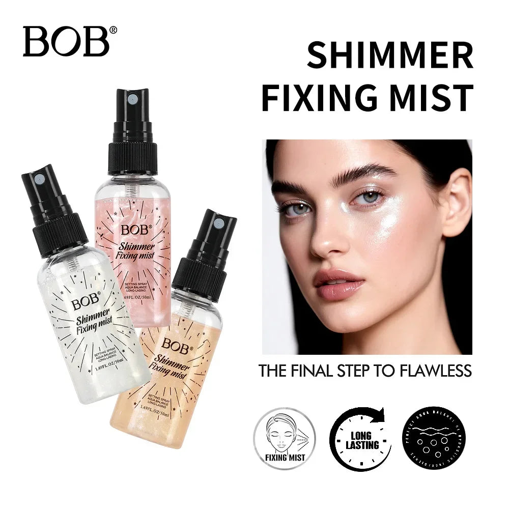 BOB Long Wear Quicksand Setting Spray Hydrating Quick Film Forming Matte Oil Control Makeup Spray