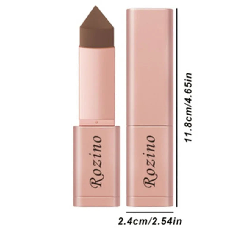 Three-in-One Foundation Stick, Concealer Stick and Blush Stick, Long-Lasting and Natural Easy and Convenient for Applying Makeup