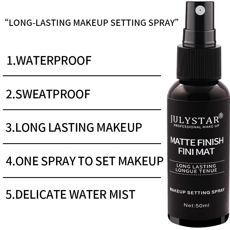 50ml Matte Setting Spray Oil?control Long?lasting Natural Makeup Fixer Hydrating Refreshing Mist Facial Makeup Cosmetics - AliExpress 66