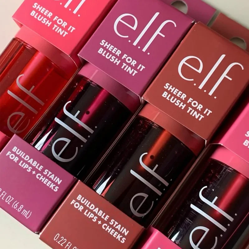 ELF Flawless Finish Foundation Long Wear Medium Full Coverage Liquid Lip Stain Tint Hydrating Blush Stick Dewy Natural Radiant - AliExpress 66