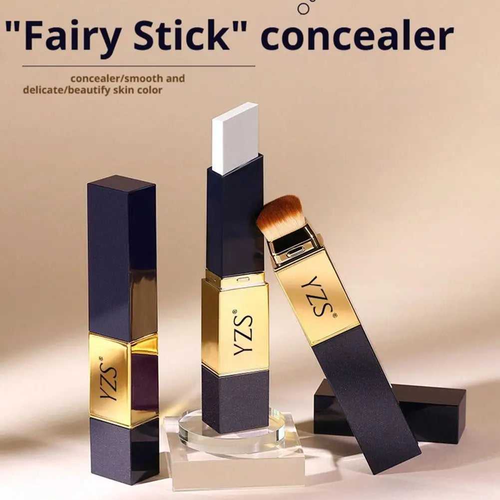 1pcs Dual Ended Foundation Stick Concealer For Face Blemishes High Coverage Lightweight Natural Finish Portable Makeup Stick - AliExpress 66