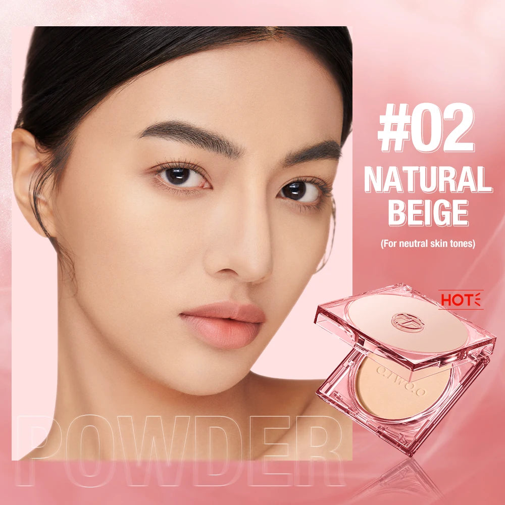 O.TWO.O Face Powder Oil-control 24 Hours Long Lasting Waterproof Matte Face Makeup Cosmetic Setting Compact Powder - AliExpress 66